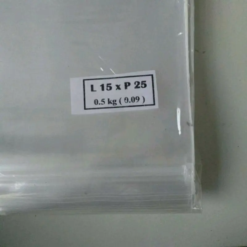 Plastik Klip PP Tebal 14x25 15x25 16x25 17x25 17x30 18x30 20x30 20x35 25x35 2