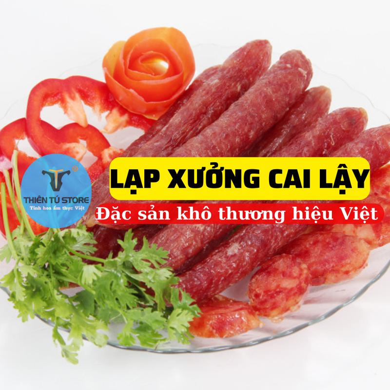 Lạp xưởng Cai Lậy thịt nhiều nạt vị thơm ngon,đặc biệt cho bữa cơm gia đình ,hương vị gia truyền