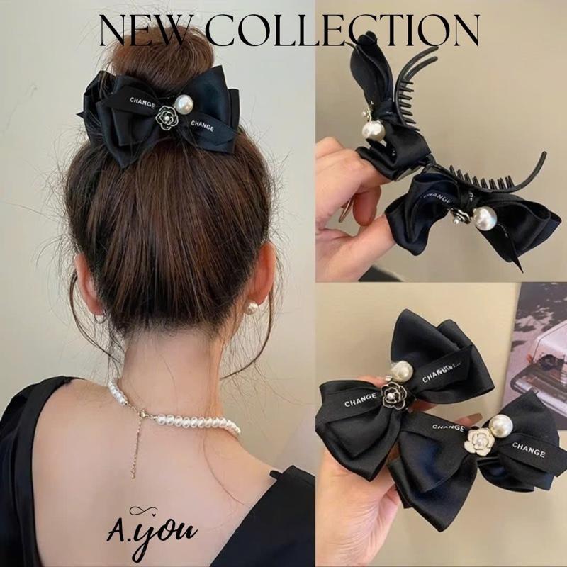 Product Introduction of Kẹp Tóc Càng Cua Change Ngọc Trai Tiểu Thư Thương Hiệu A.you 2