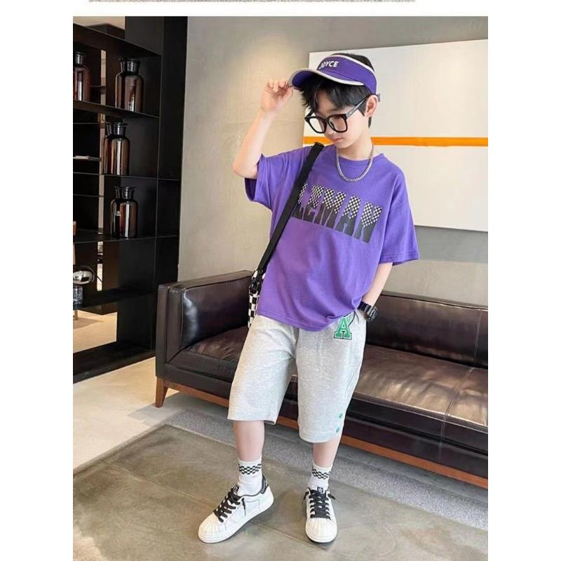 Product Introduction of Boys Shorts For Summer Hot Teen Shorts For Summer Medium And Large Children's Loose Five-point Pants Comfortable Sports 18