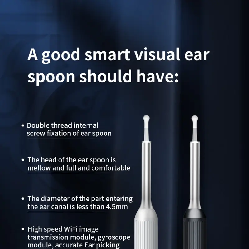 Ear Wax Cleaner  Smart Visual Removal Kit HD Camera FygoDreamer  Gift for her him Christmas gift 6