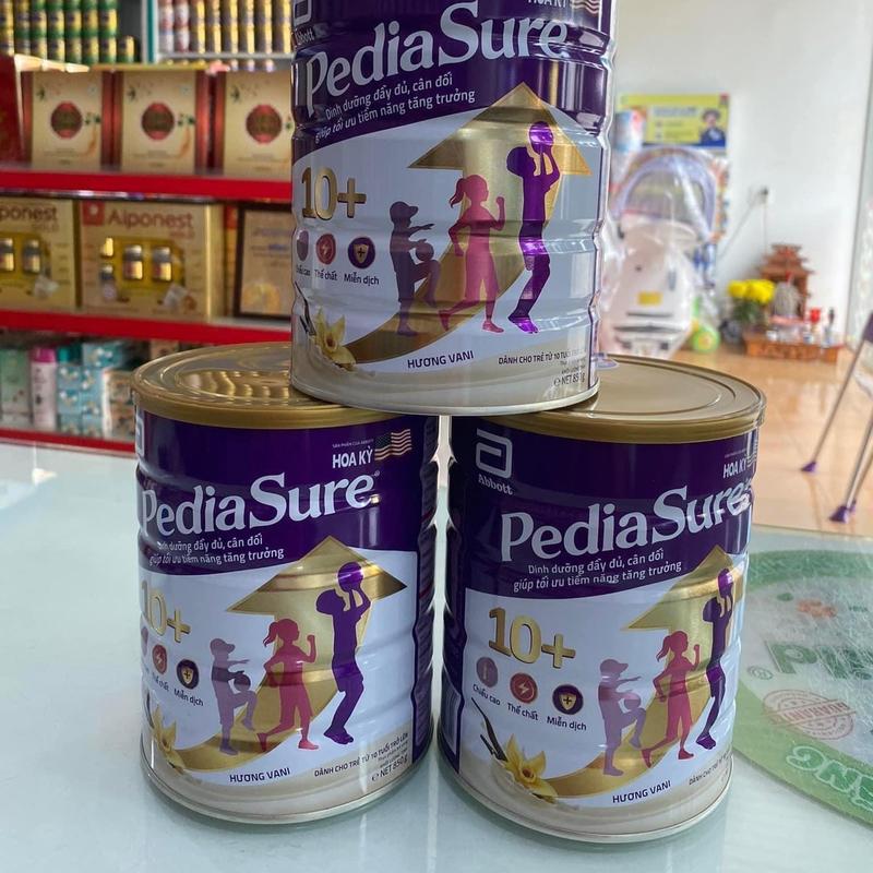 Sữa bột pediasure 10+ hương vani 850g