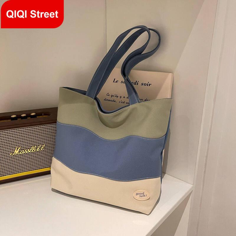 Túi Vải Bố Cỡ Lớn Túi Tote Dành Cho Nữ Dung Tích Lớn Thích Hợp Đi Làm Và Đi Lại Túi Đựng Máy Tính Xách Tay Túi Đeo Vai Sách Lớp Thường Ngày