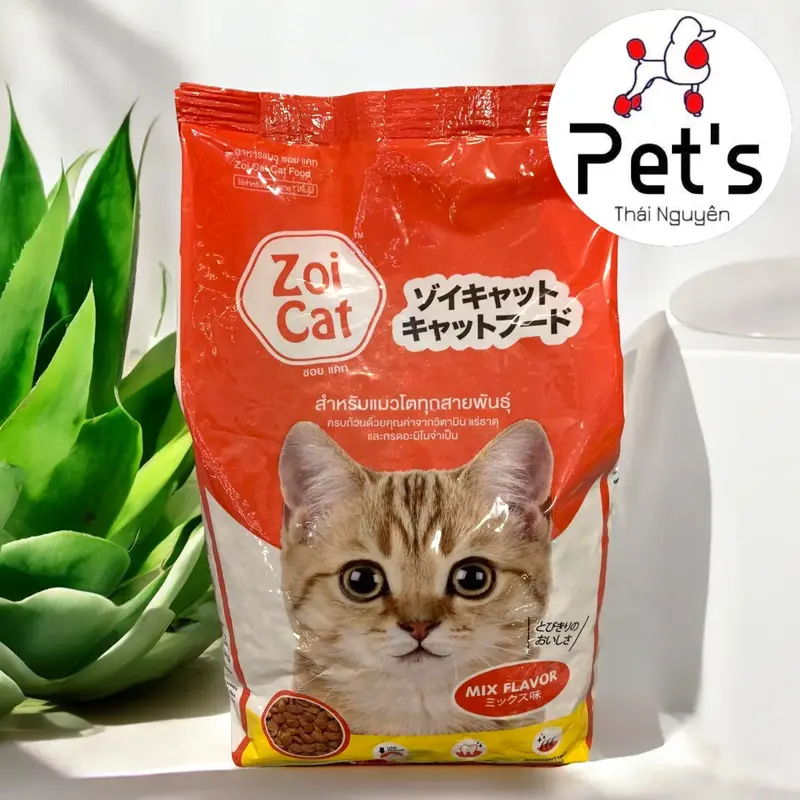 Zoicat - Thức ăn hạt dành cho mèo túi 1 kg - Pets Thái Nguyên 2