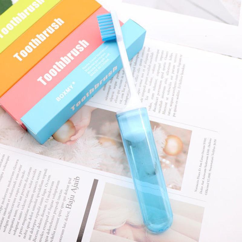 Product Introduction of 1Pcs Travel Portable Folding Toothbrush Super Soft Bristle Toothbrush Fold Travel Camping Hiking Outdoor Easy To Take Teethbrush 33