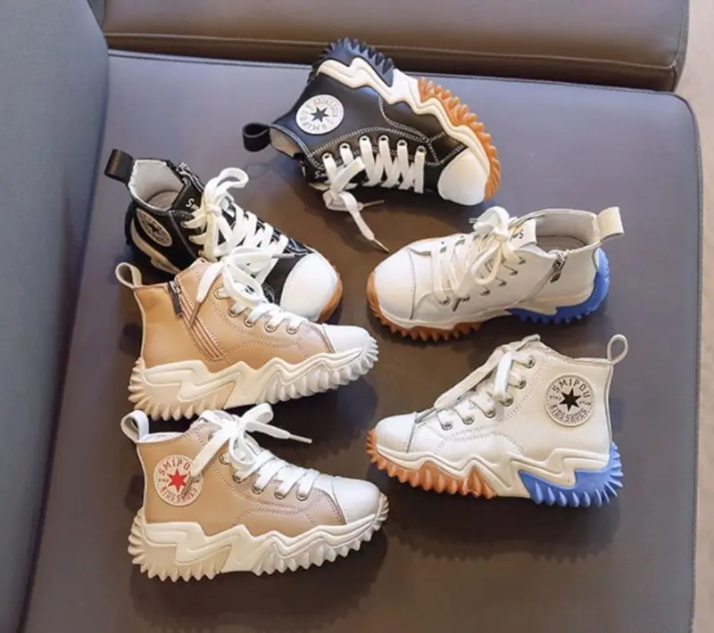 BFS Sepatu Sneakers Anak Wanita Temali Hak 3 Cm Temali AS 188 6