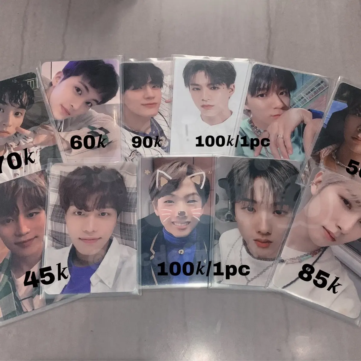 PC PHOTOCARD OFFICIAL nct 127 dojaejung jaehyun pns yuta jumatan taeil johnny pantai dada monde mark sticker