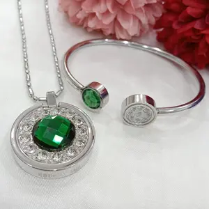 FORTUNE - [PROMO TERBARU] 1 SET Kalung Kesehatan Quantum Pendant Permata Bio Energy - Gelang + Kalung+ Box + Sertifikat Card Original