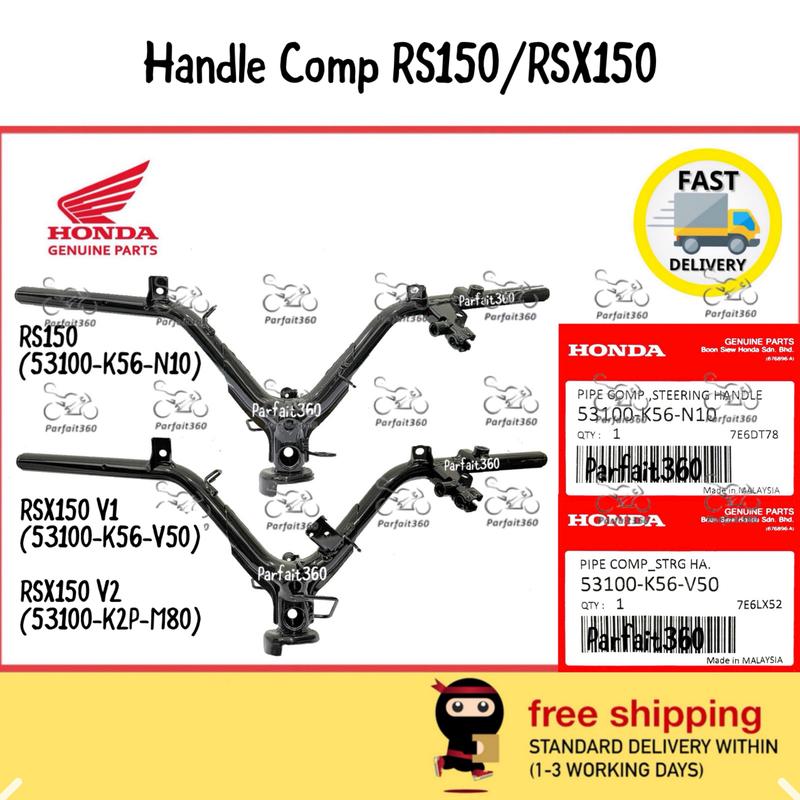HONDA RS150 V1 V2 / RSX150 V1 V2 Steering Handle Comp / Batang - TikTok ...