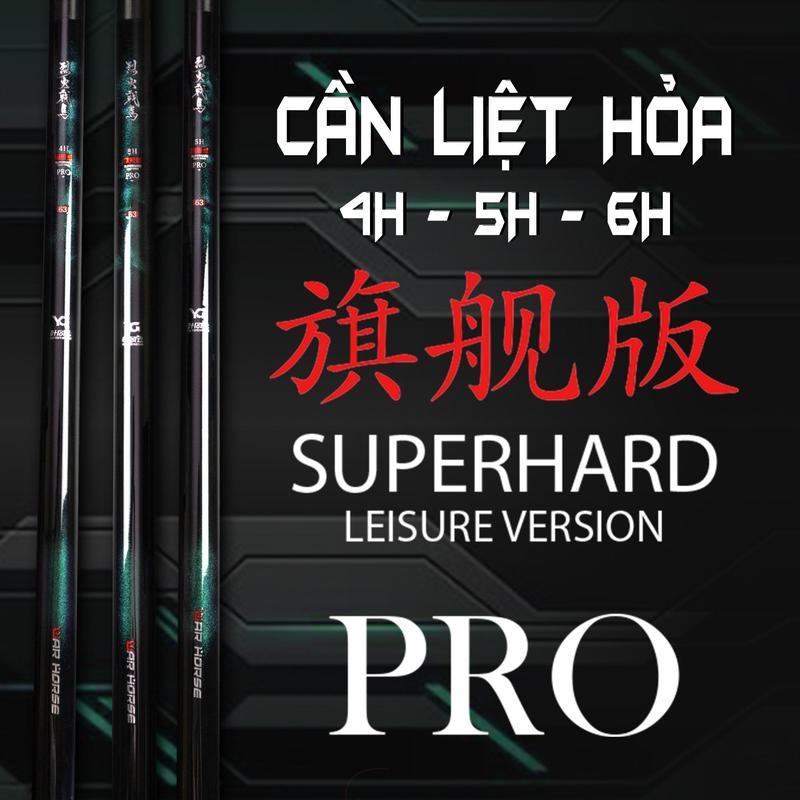 CẦN LIỆT HỎA PHIÊN BẢN PRO 4H-5H -6H Phân bố lực: 19 - 28 hạt đậu tằm  câu chép lure Câu Cá Đi Câu Bắt Cá Fishing Nam Chống Trơn la  văn cục máy la  văn la  văn Carbon rice  fishing