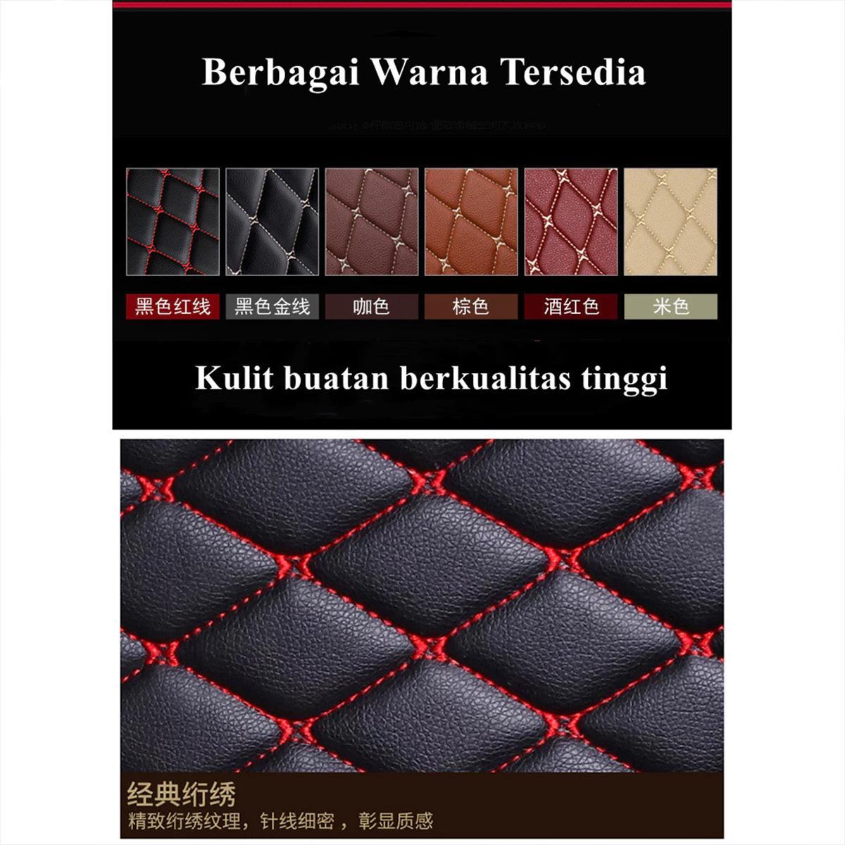 Sankeshu Karpet Mobil Kulit 5pcs Universal Waterproof Premium Car Tahan Panas Anti Debu & Mudah Dibersihkan Fullset Depan Tengah Belakang 2 Baris Sankeshu Karpet Mobil Kulit 5pcs Universal Waterproof Premium Car Tahan Panas Anti Debu & Mudah Dibersihkan Fullset Depan Tengah Belakang 2 Baris