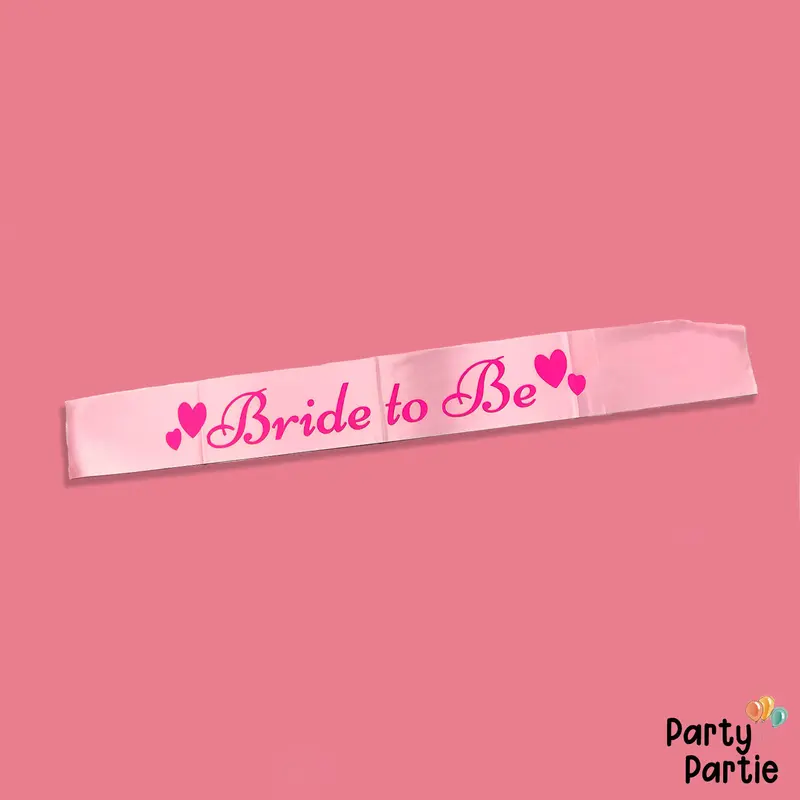 [Ecer] Sash Bridal Shower/ Selempang Bride To Be 4