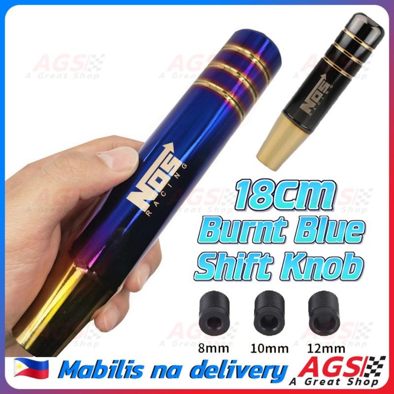 Product Introduction of 18cm Car Racing Styling Aluminum Gear Shift Knob Manual Gear Head Universal Auto Gear Shift Knob 9cm 10