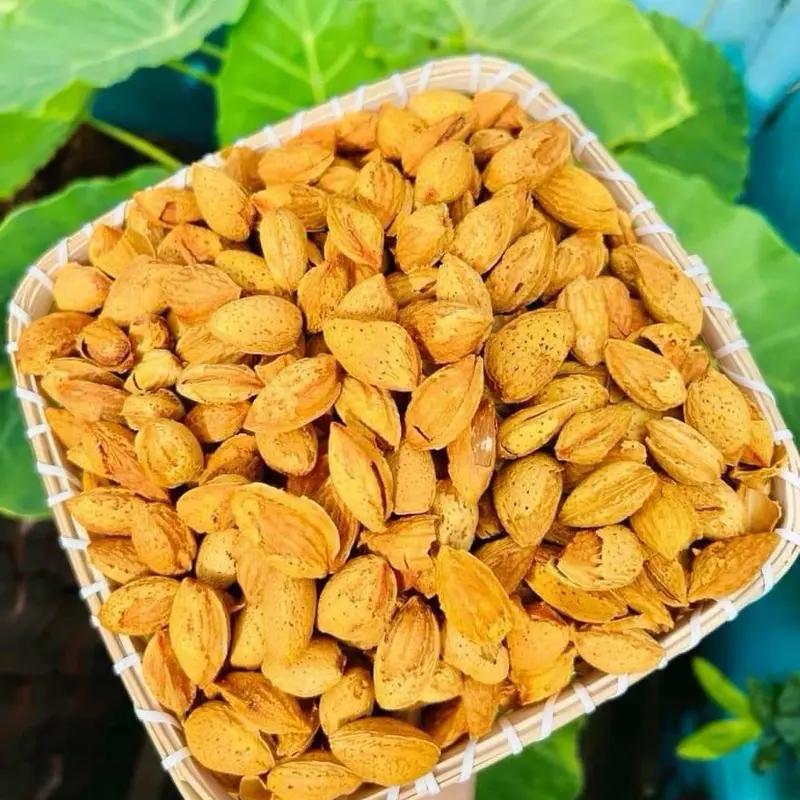 HẠNH NHÂN RANG BƠ XANH LÁ NÈ béo ngậy tuyệt vời Snack Ăn Vặt Nuts 1