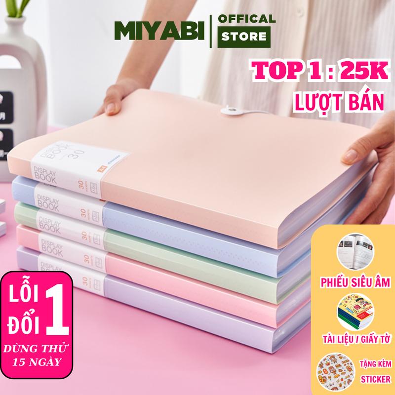 File lá đựng tài liệu a4 nhiều ngăn - sổ lưu hình siêu âm cute - túi đựng tài liệu đựng - file lá học sinh đa năng a4 30/60 Lá Họa Tiết Cute