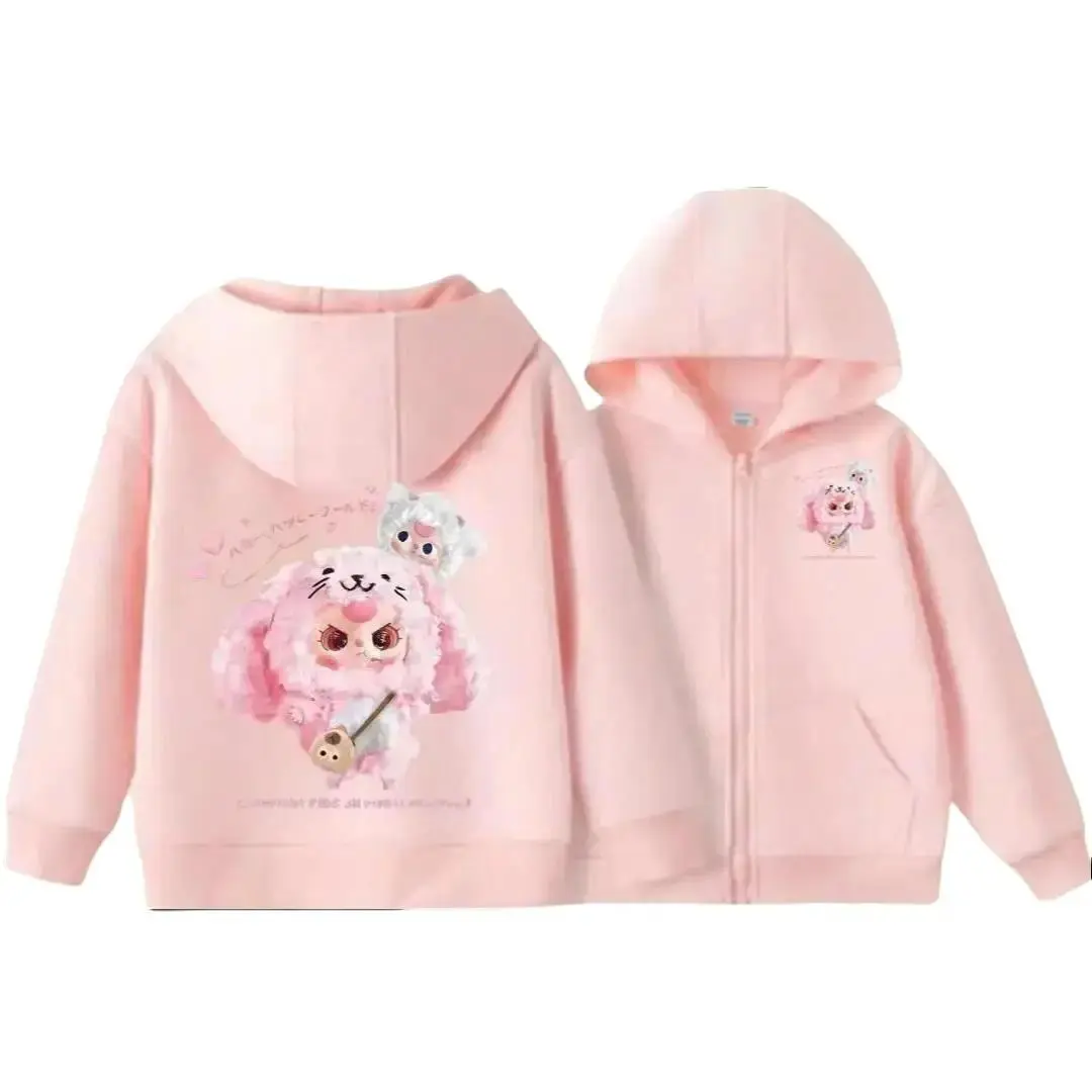 Áo Hoodie Baby Three Hình Cặp Đôi Đáng Yêu Cho Bé Gái Mùa Đông Và Mùa Xuân