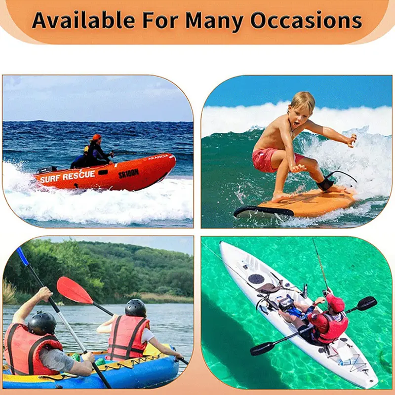 Miếng Dán PVC, cho Ván Lướt sóng, Thuyền Dinghy, với Vòng chữ D bằng thép không gỉ, Bộ dụng cụ gắn thiết bị đánh cá, Đệm vòng tam giác, Bộ dây bungee, Phụ kiện, 450701 7