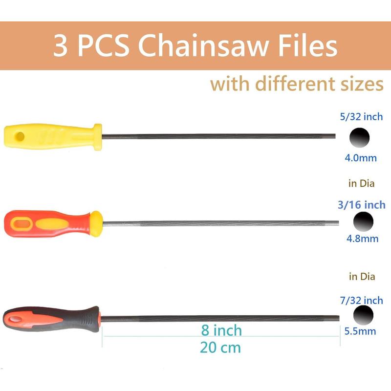 Chain Saw File Set, 3 Pc. Chain Saw File Set, 3 Pc.