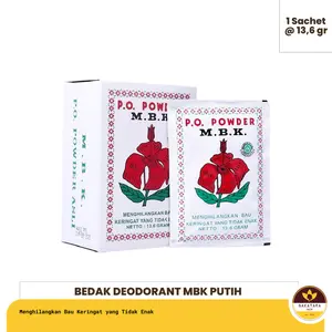 BEDAK MBK PUTIH POWDER ISI 12 SACHET