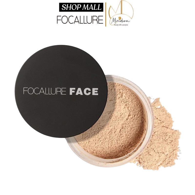 Phấn phủ FOCALLURE dạng bột kiềm dầu che phủ toàn diện 7g FA-15