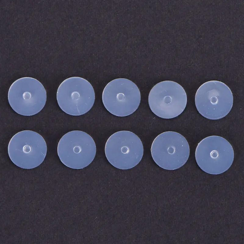 10pcs Piercing Healing Discs Anti Hyperplasia Saucer Ear Nose Gasket Tragus