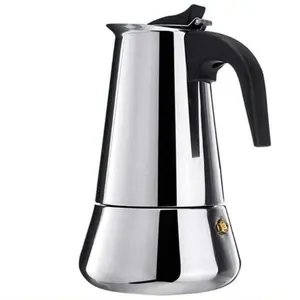 Alat Mesin Teko Pembuat Kopi Espresso Instant Mokapot Cangkir Coffee Stainless Steel