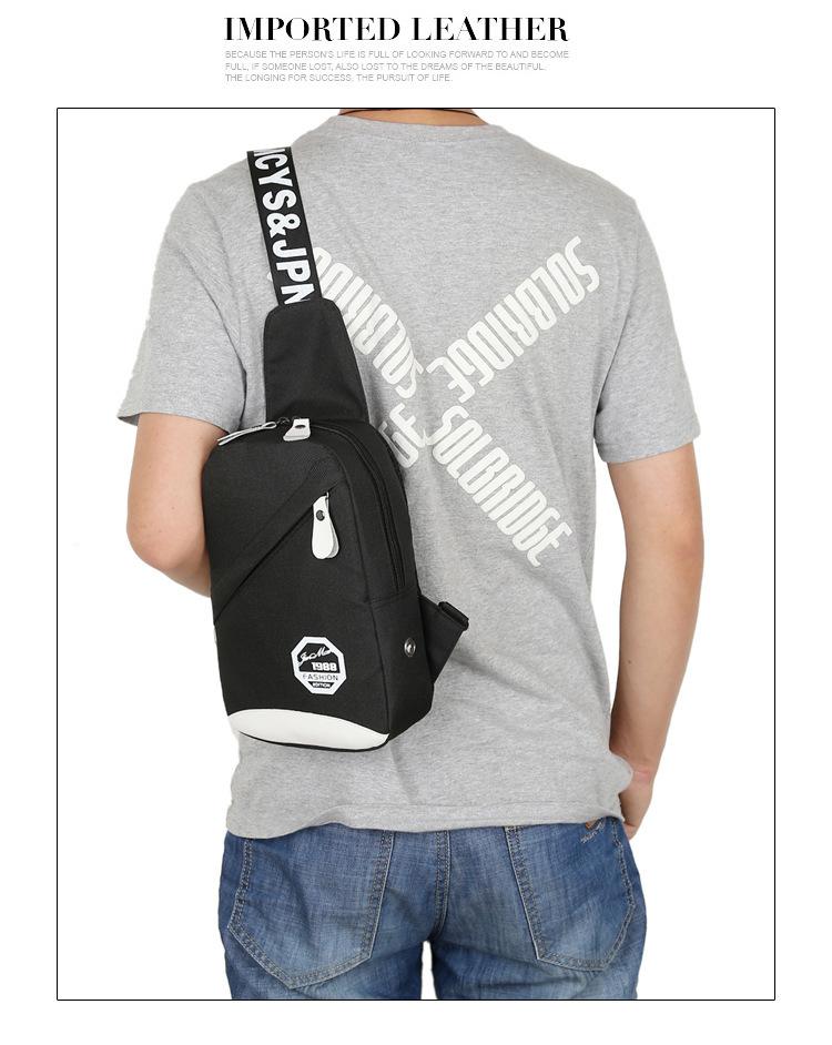 Product Introduction of Shoulder Chest Sling Bag for Men Women Fanny Waist Pack Male Cross Crossbody Belt Pouch Bolsas Kangaroo Handbag Husband Backpack 38