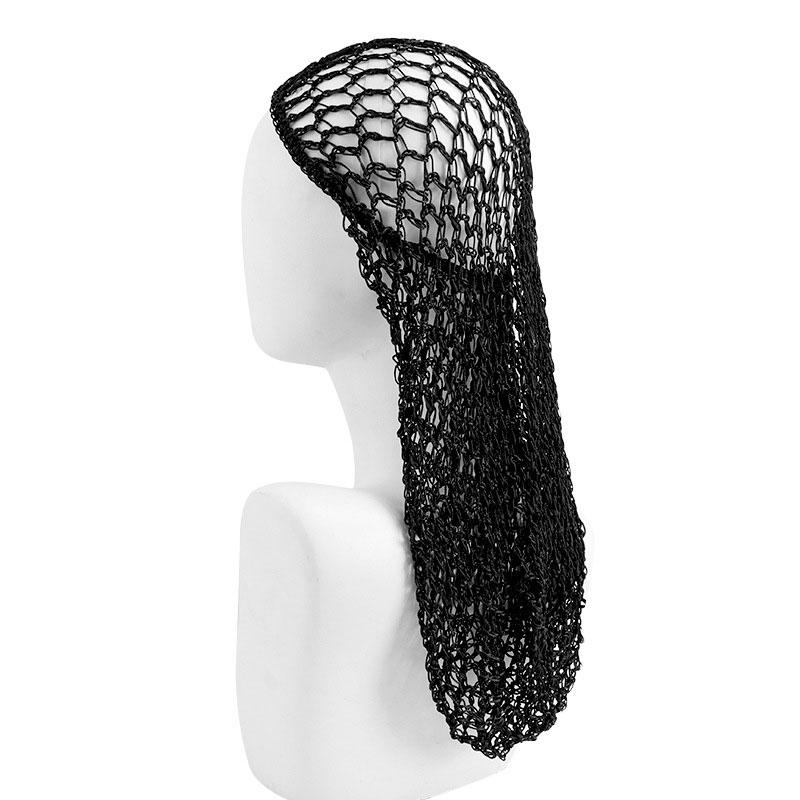Product Introduction of Women Hand Crochet Hair Woven Hair Net Hair Cap Night Sleep Cap Wig Protective 31