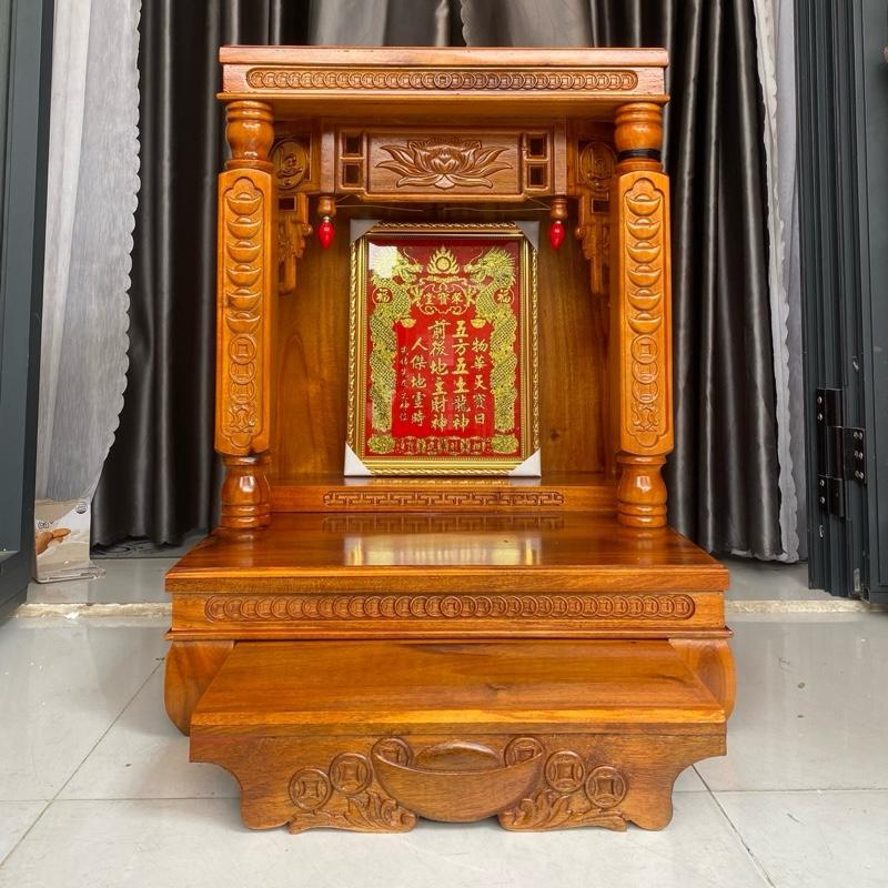   HÀNG HOT NHẤT_THỎI VÀNG_SALE LỚN  bàn thờ thần tài ông địa gỗ tràm bông vàng tự nhiên cột thỏi vàng xếp lớp dày nặng 68cm 60cm cỡ lớn mâm kéo siêu dày Giá rẻ tận xưởng Trang Trí Nhà Decor Phòng 