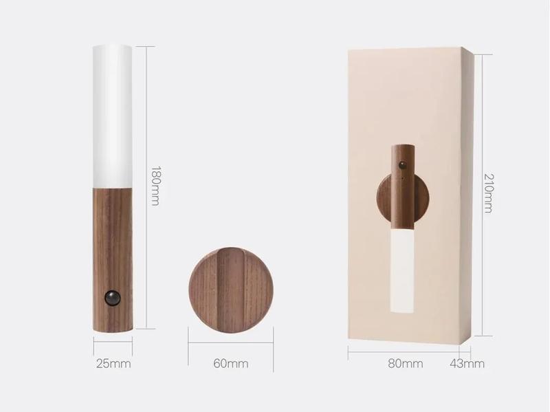 Product Introduction of Motion Sensor Wall Light Indoor Led Magnetic Portable Lamp Charge Hallway Bedroom Wardrobe Table Stairwell Cabinet Night Light 19