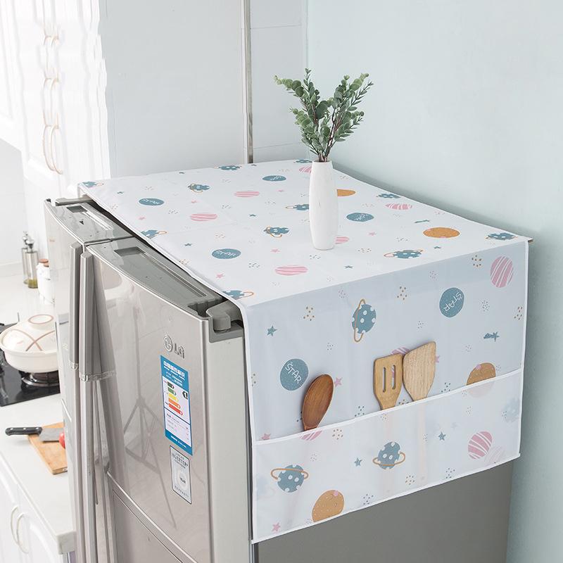 Khăn Phủ Tủ Lạnh Chống Thấm, Chống Bụi Dày Dặn Mẫu Mới