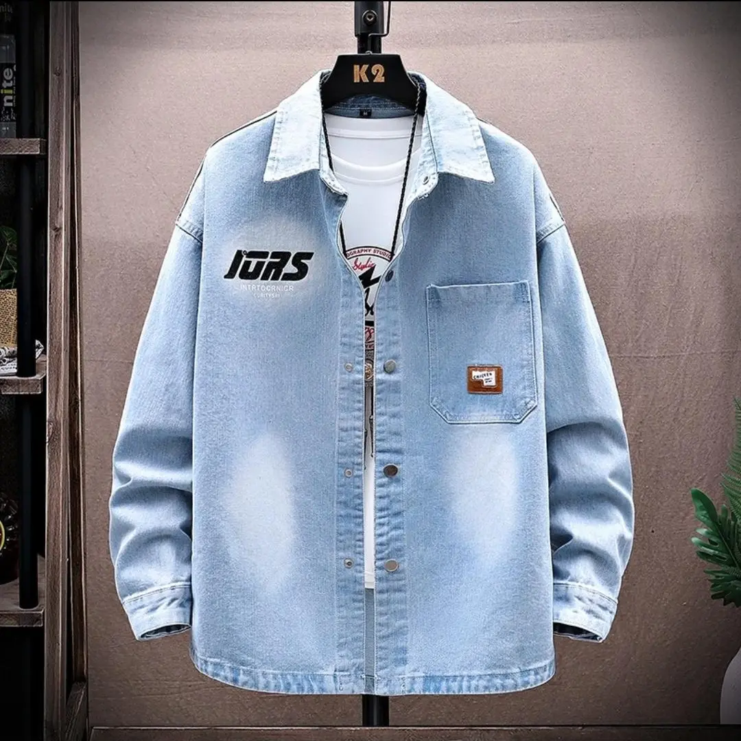 ÁO KHOÁC DENMIN PHONG CÁCH HÀN QUỐC HOTTREND 2023 Menswear Nam Jacket Có Túi