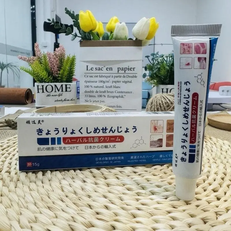 Kem Bôi Nấm Ngứa Viêm Da Cơ Địa NHẬT BẢN Hắc Lào, Tổ Đỉa, Vẩy Nến, Á Sừng, Lang Ben Hiệu Quả 1