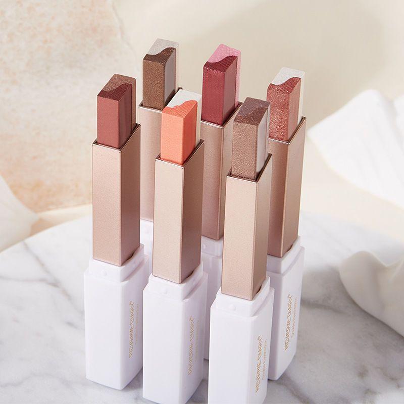 Product Introduction of Two-color eye shadow stick high light lying silkworm pen waterproof anti-sweat pearl eye shadow earth color beginner Makeup Cosmetic 15