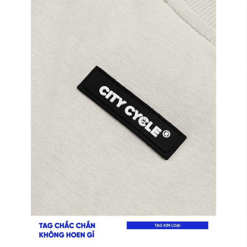 Áo Thun Streak Local Brand Chính Hãng City Cycle chất liệu cotton cao cấp form rộng oversize Menswear unisex Nam Nữ Cổ Tròn 3