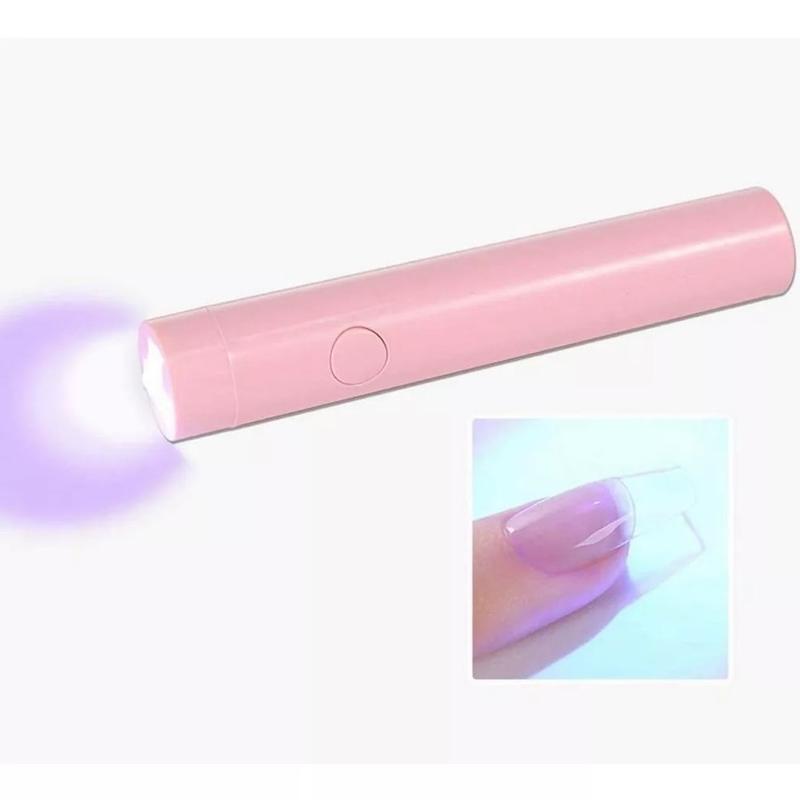 Máy hơ đèn pin hơ móng uv mini cầm tay Làm đẹp móng Máy Hơ Gel