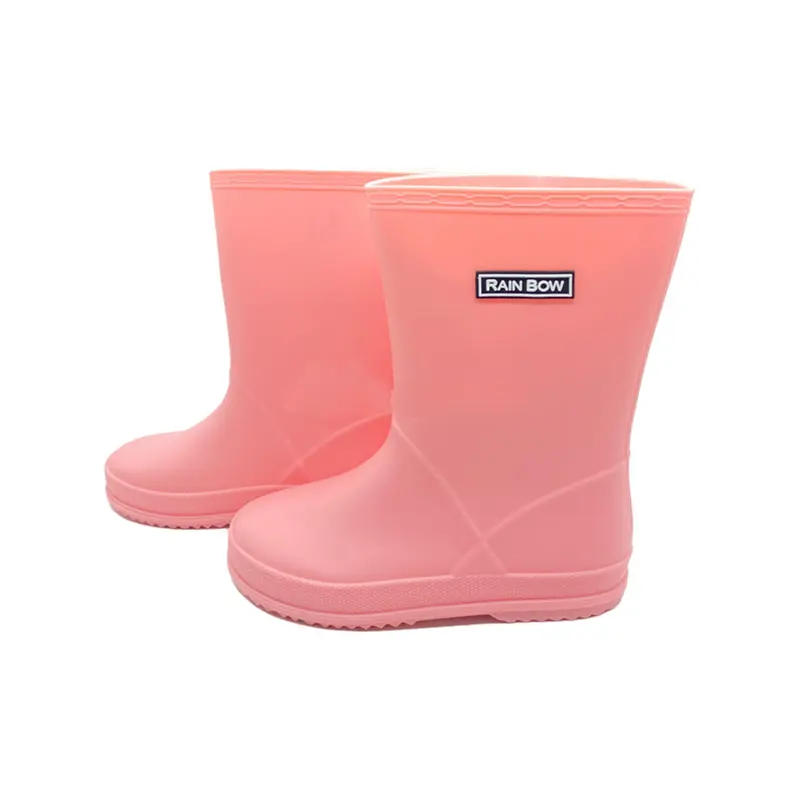 Sepatu Boots Anak Polos Warna bahan karet halus Karet Field Trip  / bots anak – HMY01 2