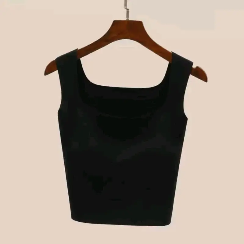 Áo Bra Su Tăm Cổ Vuông Dáng Vừa cao cấp bản vip Nữ Top Women 4