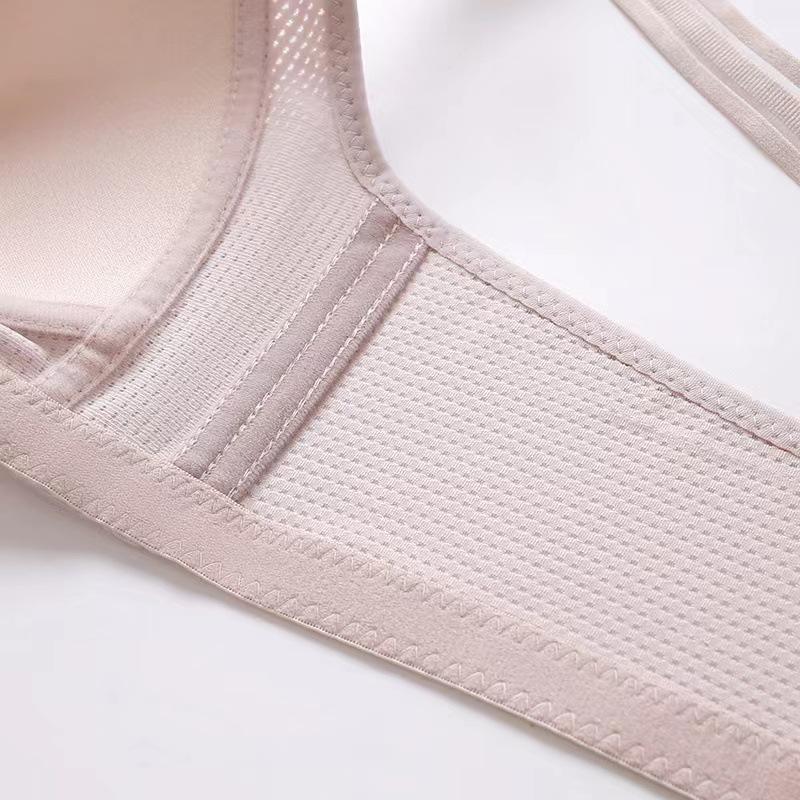 Product Introduction of Bra Kapas, Untuk Wanita, Saiz Besar (CD Cup), Saiz 46, Tanpa Wayar, Seluar Dalam Bersalin, Sesuai untuk Wanita Pertengahan Umur dan Warga Emas, Bra Nipis, Bra Bayi Lancar Viral Maternity Ibu 5