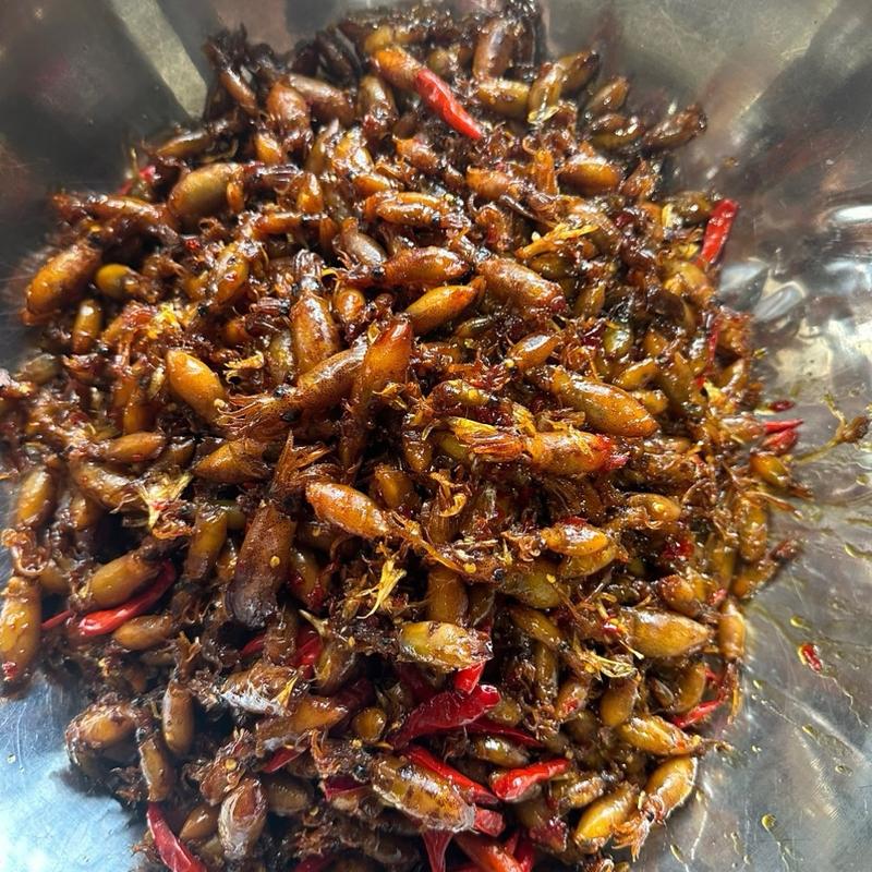 SHOP LAN ANH 400gram mực rim mắm tỏi nhà rim bếp củi thơm ngon