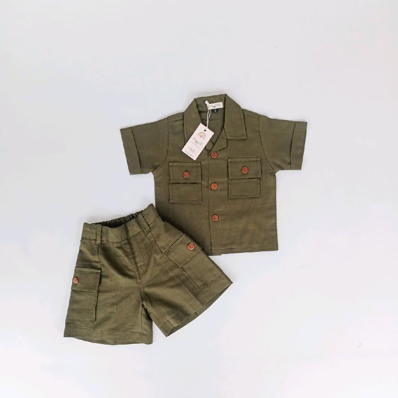 Safari set baju bayi dan anak (Zoo Keeper) By Happyfio 5