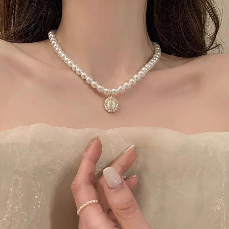 Vòng Cổ Ngọc Trai Bướm Hoa Trà, Thanh Lịch Và Quý Phái, Thiết Kế Thoát Hiểm Lãng Mạn, Dành Cho Phụ Nữ, Giá Cả Phải Chăng Và Sang Trọng, Vòng Cổ Dây Chuyền số lượng ít, Thời Trang 6