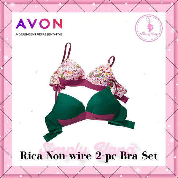 Avon Rica Non-wire 2-pc Bra Set - TikTok Shop Philippines