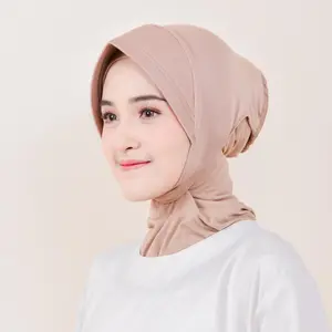 RIFANYHIJAB Naura Inner Ciput Topi Jersey Wanita Jilbab Kerudung