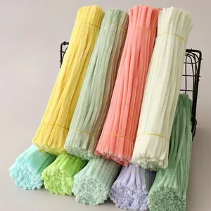 2.0 Kawat Bulu Mercy Premium Pastel series Kawat Bulu Warna Warni Kerajinan Pipe Cleaner Flower DIY