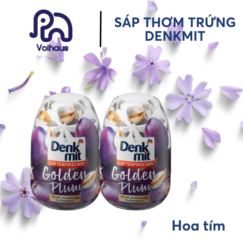Sáp thơm phòng Denkmit với mùi hương thơm dịu nhẹ, dễ chịu 150 gram hàng nội địa Đức Dầu Thơm Phòng Nước Hoa 3