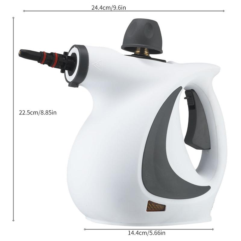 Product Introduction of High temperature and high pressure steam cleaning machine air conditioning kitchen range hood oil stain household 1050W cleaning machine disinfection cleaning multi-function 14