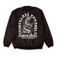 Gambar FortKlass Gafi CRIMSON Jaket Bomber Polos Sablon Pria Variasi Warna Unisex - HITAM, L dari Fortklass Kota Administrasi Jakarta Barat 3 Tokopedia