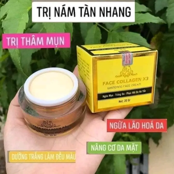 Kem Face Collagen X3 MP Đông Anh. 20g