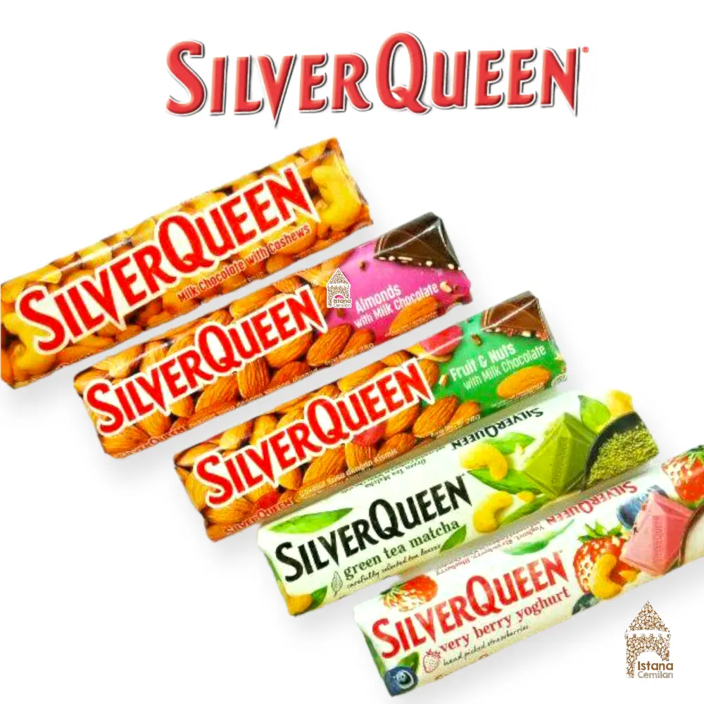Silver Queen Almond / Cashew / Fruit Nut / Green Tea / Very Berry MINI SILVERQUEEN 25 Gram